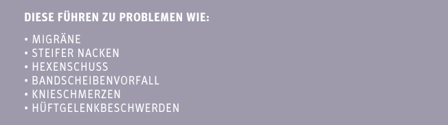 entstehende Probleme